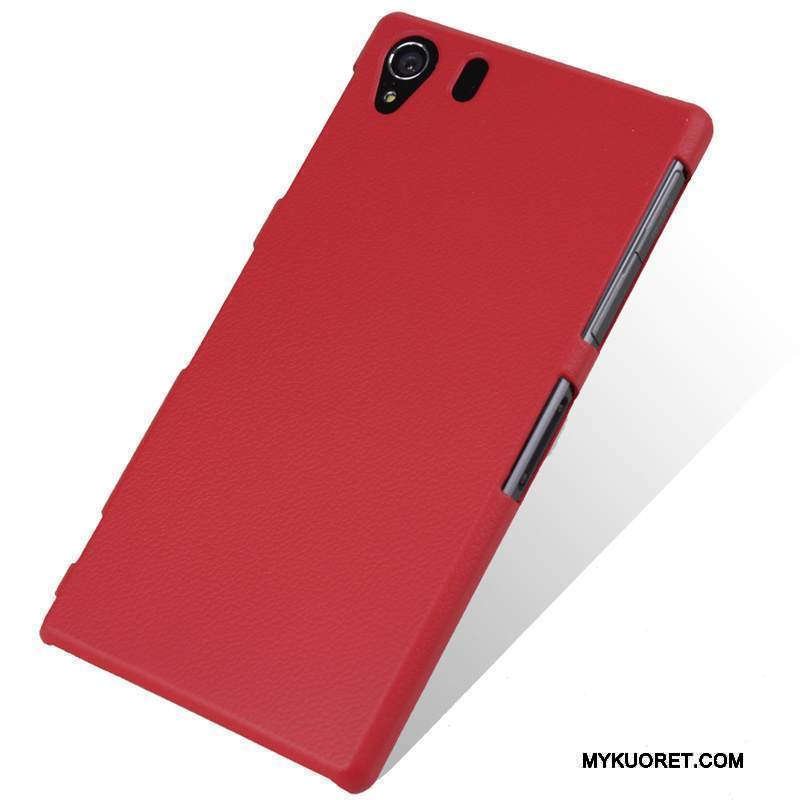 Kuori Sony Xperia Z1 Suojaus Puhelimen Kuoret Takakansi, Kotelo Sony Xperia Z1 Vihreä