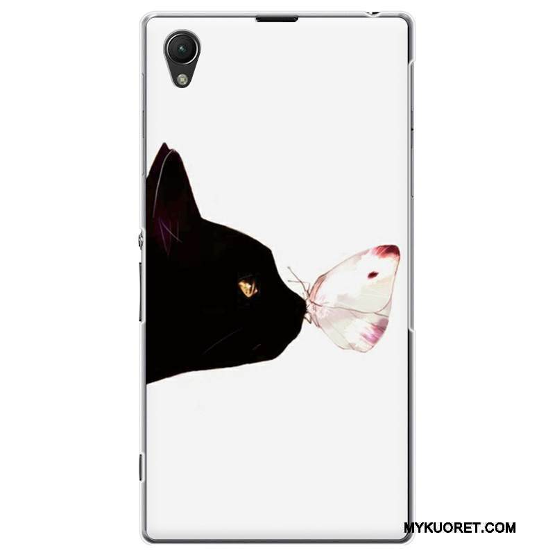 Kuori Sony Xperia Z1 Suojaus Violetti Puhelimen Kuoret, Kotelo Sony Xperia Z1 Vaalean