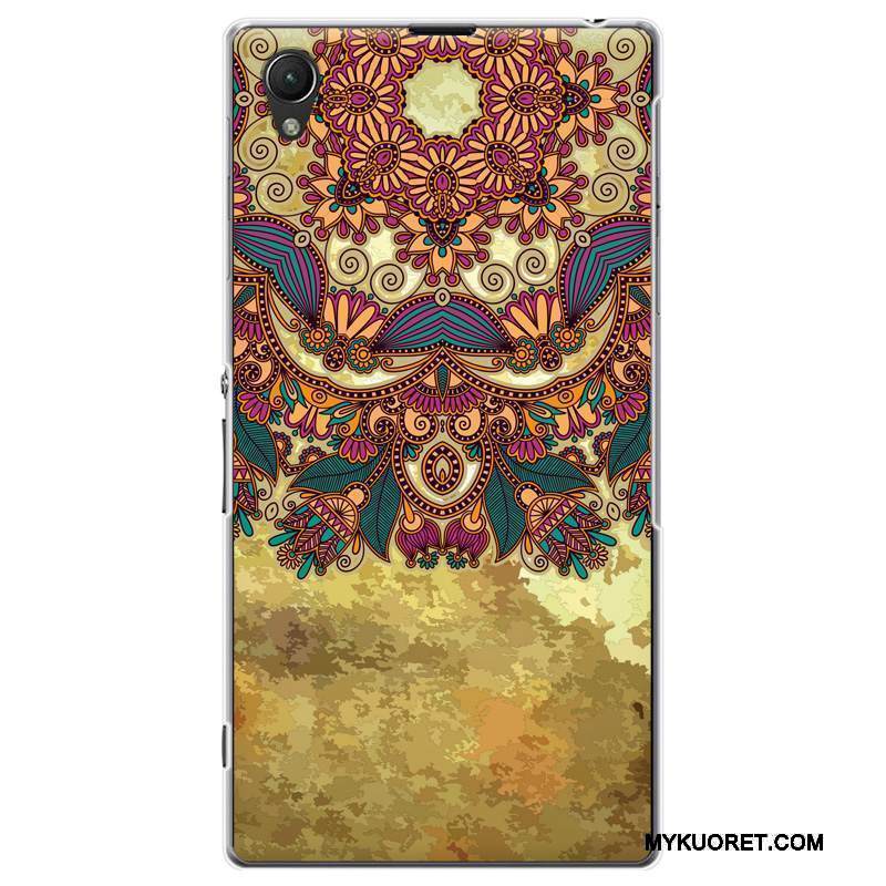 Kuori Sony Xperia Z1 Suojaus Violetti Puhelimen Kuoret, Kotelo Sony Xperia Z1 Vaalean