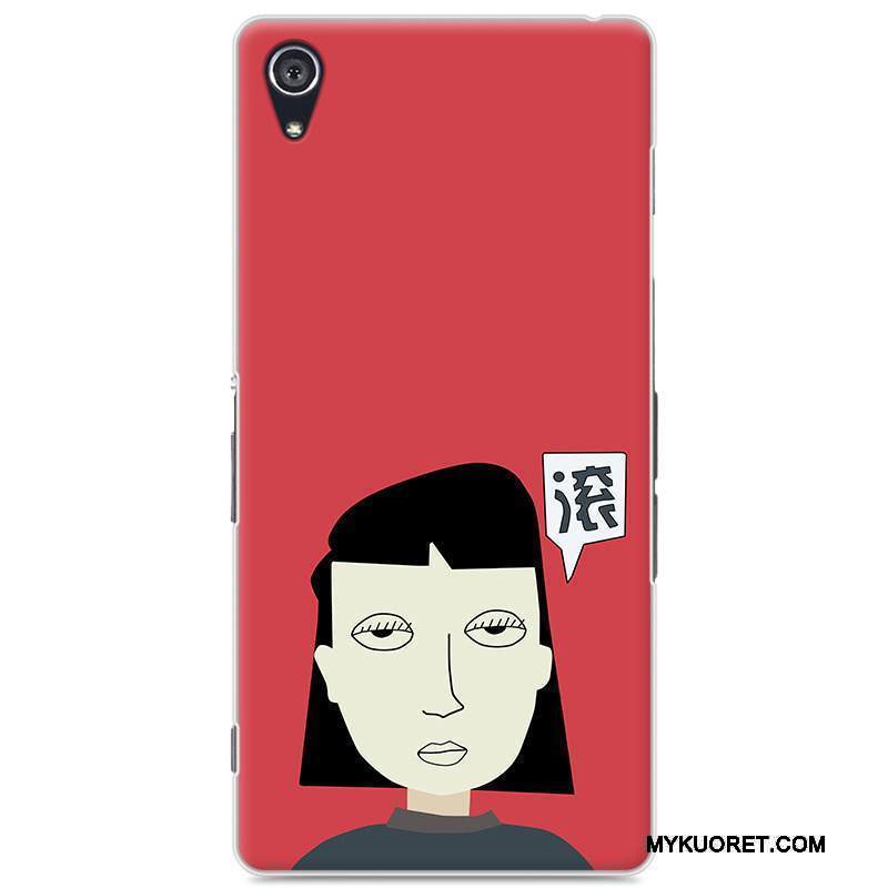 Kuori Sony Xperia Z2 Luova Punainen Persoonallisuus, Kotelo Sony Xperia Z2 Suojaus Kova Puhelimen Kuoret