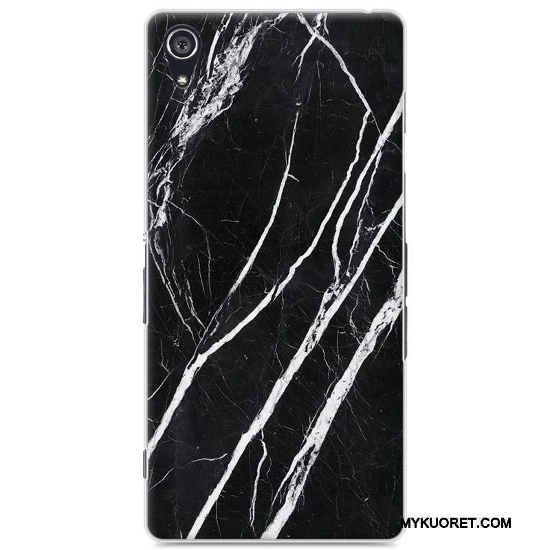 Kuori Sony Xperia Z2 Maalaus Kova Musta, Kotelo Sony Xperia Z2 Suojaus Puhelimen Kuoret