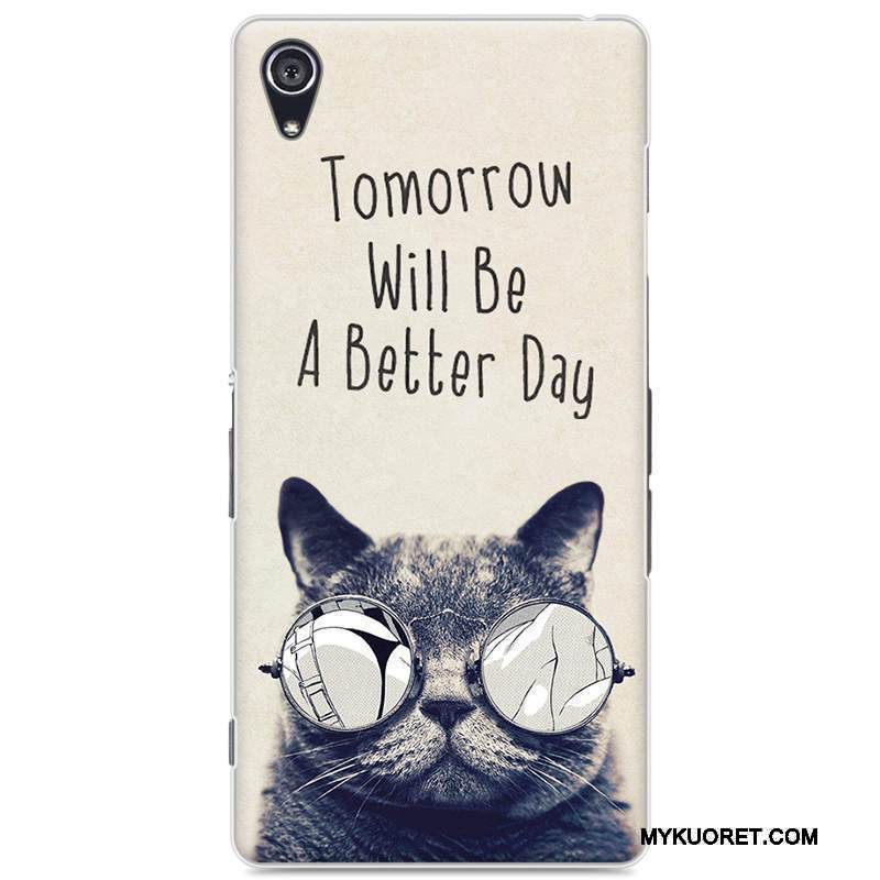 Kuori Sony Xperia Z2 Maalaus Puhelimen Kuoret Sininen, Kotelo Sony Xperia Z2 Sarjakuva Kova