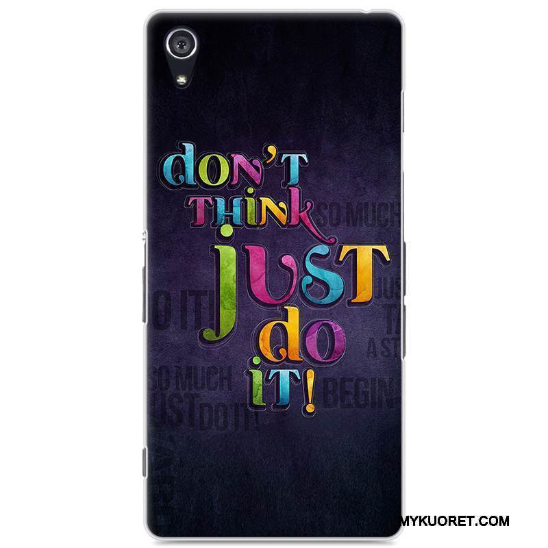 Kuori Sony Xperia Z2 Maalaus Puhelimen Kuoret Sininen, Kotelo Sony Xperia Z2 Sarjakuva Kova