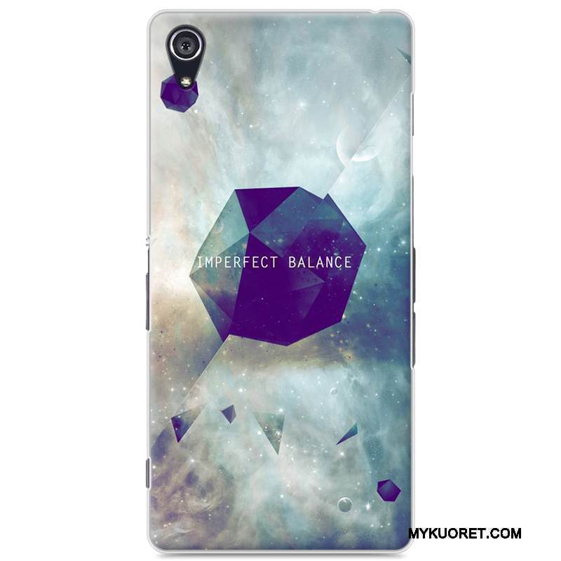 Kuori Sony Xperia Z2 Maalaus Puhelimen Kuoret Sininen, Kotelo Sony Xperia Z2 Sarjakuva Kova