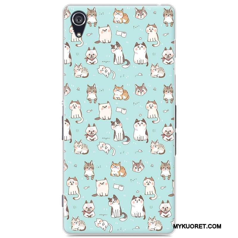 Kuori Sony Xperia Z2 Maalaus Puhelimen Kuoret Sininen, Kotelo Sony Xperia Z2 Sarjakuva Kova