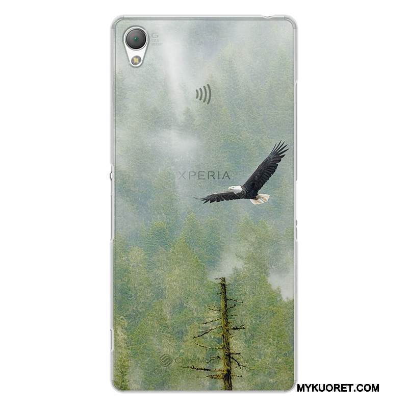 Kuori Sony Xperia Z2 Maalaus Puhelimen Kuoret Vihreä, Kotelo Sony Xperia Z2 Suojaus Vaalean Persoonallisuus