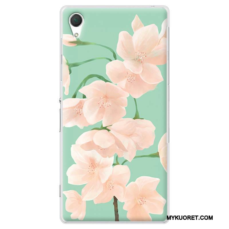 Kuori Sony Xperia Z2 Sarjakuva Ohut Vihreä, Kotelo Sony Xperia Z2 Suojaus Kova Puhelimen Kuoret