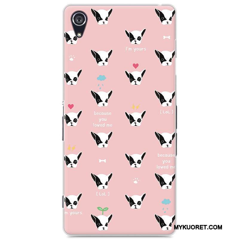 Kuori Sony Xperia Z2 Sarjakuva Violetti Kova, Kotelo Sony Xperia Z2 Suojaus Puhelimen Kuoret