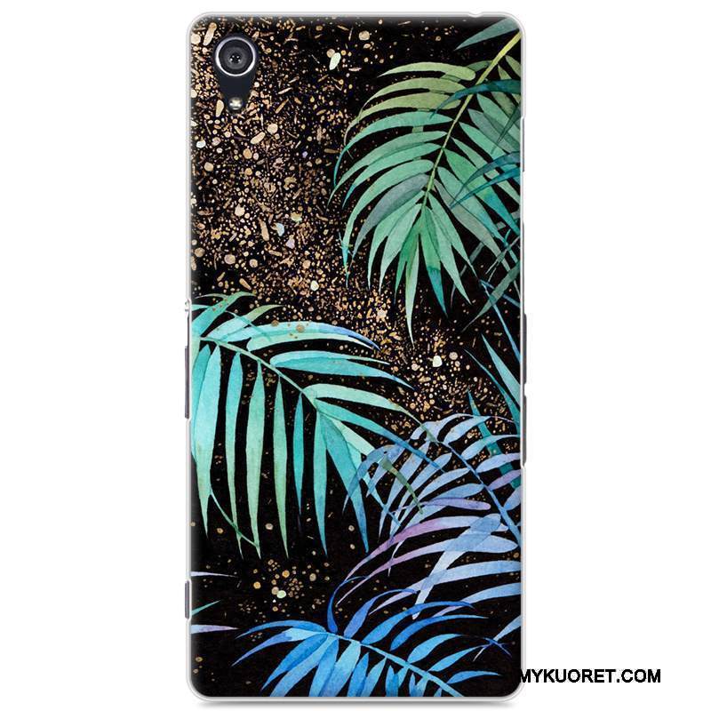 Kuori Sony Xperia Z2 Sarjakuva Violetti Kova, Kotelo Sony Xperia Z2 Suojaus Puhelimen Kuoret