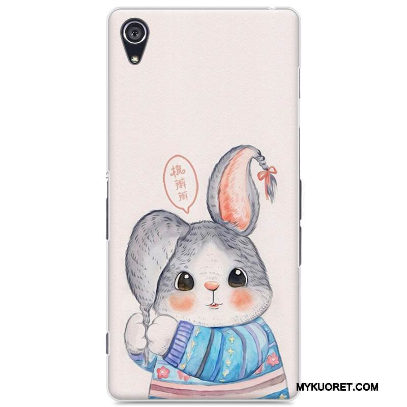 Kuori Sony Xperia Z2 Sarjakuva Violetti Kova, Kotelo Sony Xperia Z2 Suojaus Puhelimen Kuoret