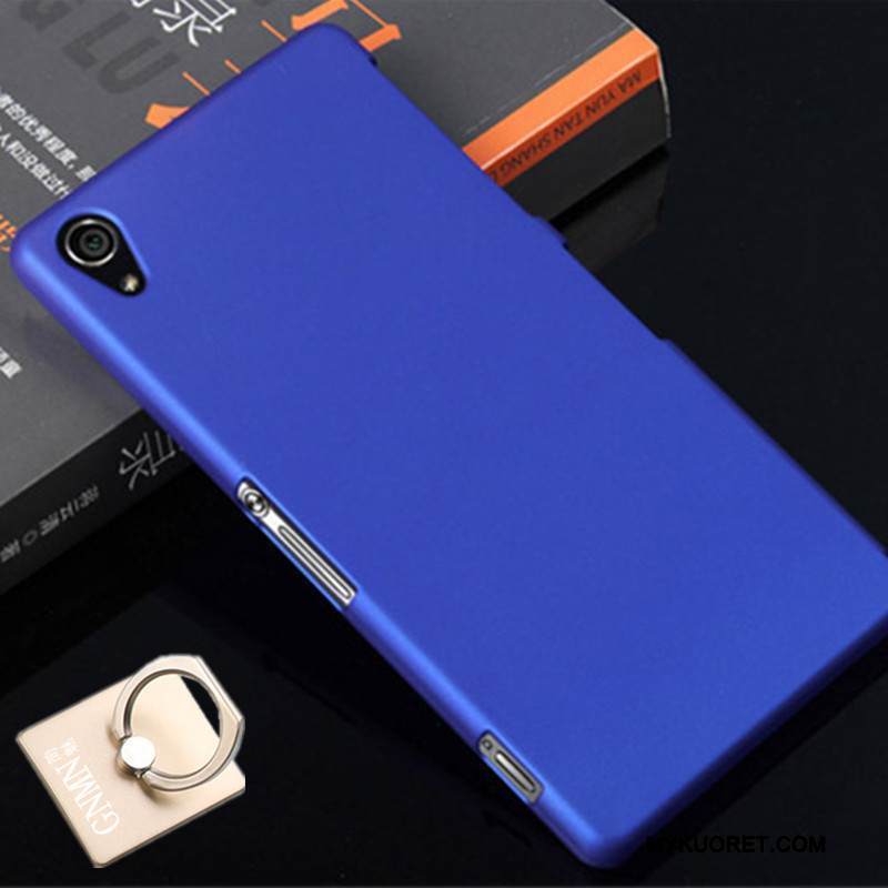 Kuori Sony Xperia Z2 Suojaus Kova Pesty Suede, Kotelo Sony Xperia Z2 Punainen Murtumaton