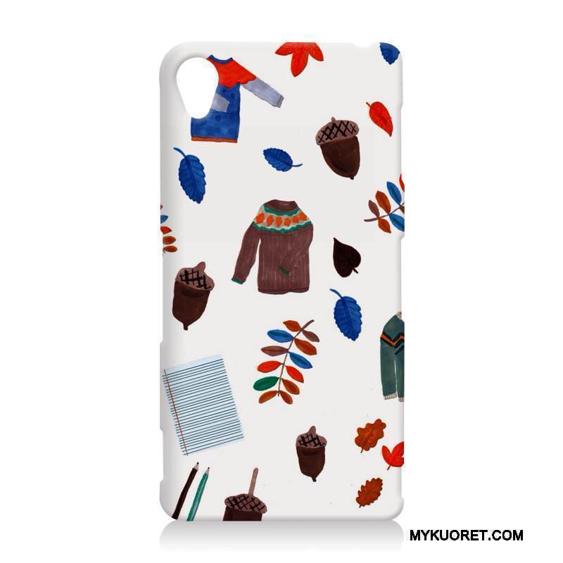 Kuori Sony Xperia Z3 Kohokuviointi Puhelimen Kuoret Uusi, Kotelo Sony Xperia Z3 Sarjakuva Sininen Kova