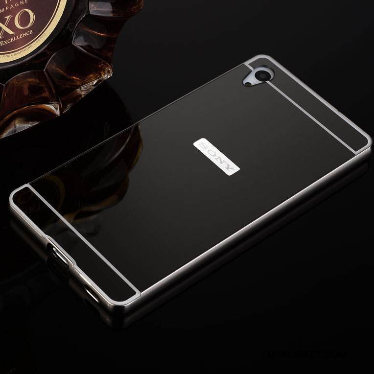 Kuori Sony Xperia Z3+ Metalli Takakansi Syvä Väri, Kotelo Sony Xperia Z3+ Suojaus Kehys Puhelimen Kuoret