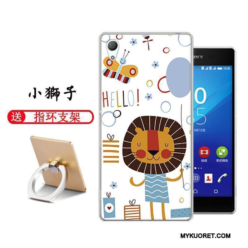 Kuori Sony Xperia Z3 Monivärinen Puhelimen Kuoret Ihana, Kotelo Sony Xperia Z3 Sarjakuva Kova Murtumaton