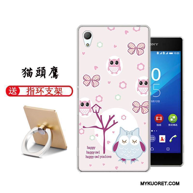 Kuori Sony Xperia Z3 Monivärinen Puhelimen Kuoret Ihana, Kotelo Sony Xperia Z3 Sarjakuva Kova Murtumaton