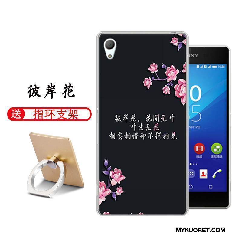 Kuori Sony Xperia Z3 Monivärinen Puhelimen Kuoret Ihana, Kotelo Sony Xperia Z3 Sarjakuva Kova Murtumaton