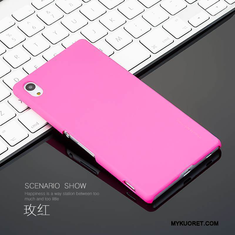 Kuori Sony Xperia Z3+ Suojaus Ohut Silkkinen, Kotelo Sony Xperia Z3+ Yksinkertainen Kova