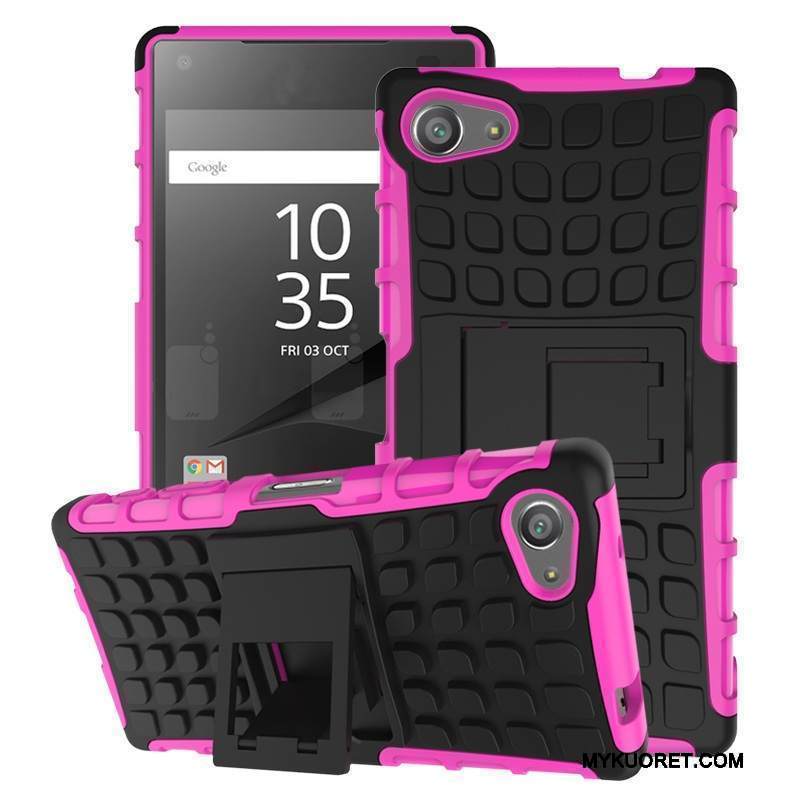 Kuori Sony Xperia Z5 Compact Laukut Sininen Murtumaton, Kotelo Sony Xperia Z5 Compact Pehmeä Neste Puhelimen Kuoret