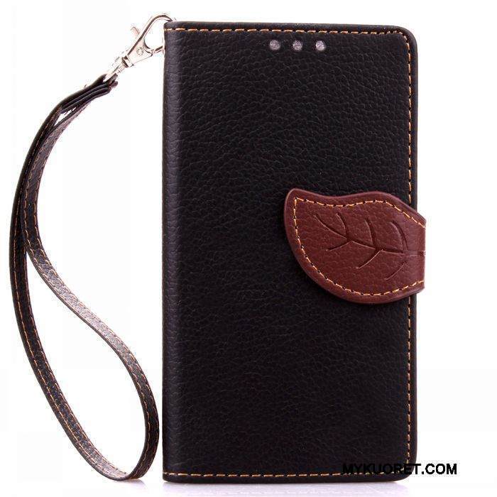 Kuori Sony Xperia Z5 Compact Nahka Punainen Kortti, Kotelo Sony Xperia Z5 Compact Suojaus