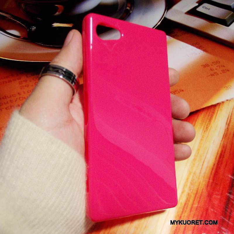 Kuori Sony Xperia Z5 Compact Pehmeä Neste Vihreä, Kotelo Sony Xperia Z5 Compact Laukut