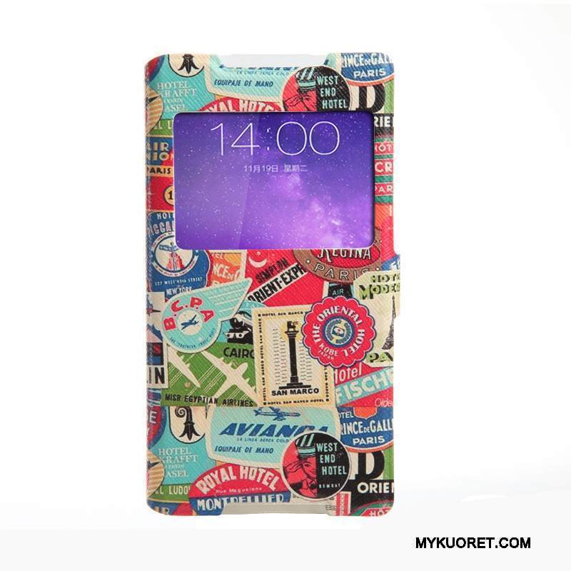 Kuori Sony Xperia Z5 Compact Suojaus Puhelimen Kuoret Sininen, Kotelo Sony Xperia Z5 Compact Pehmeä Neste Avaa Ikkuna