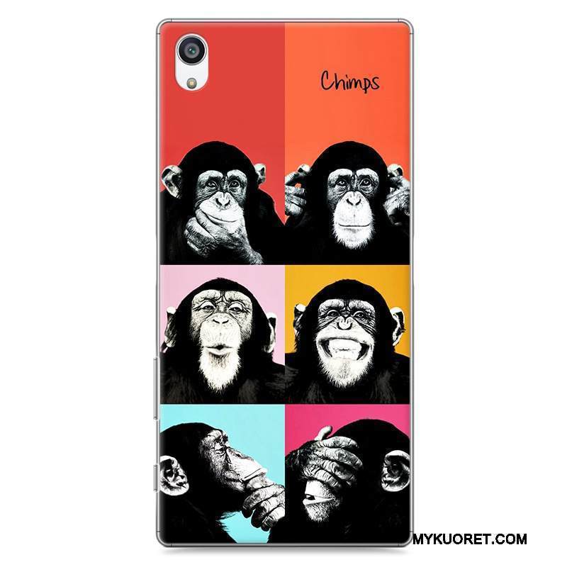 Kuori Sony Xperia Z5 Luova Puhelimen Kuoret Rakastunut, Kotelo Sony Xperia Z5 Suojaus Trendi Keltainen