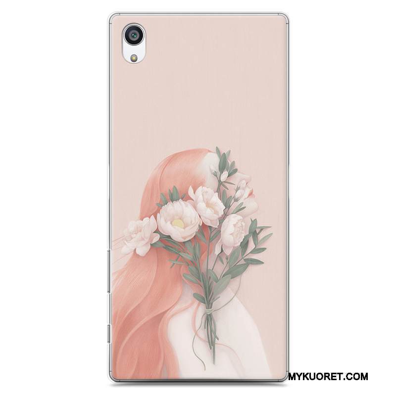 Kuori Sony Xperia Z5 Maalaus Vaaleansininen Kova, Kotelo Sony Xperia Z5 Suojaus Taide Puhelimen Kuoret