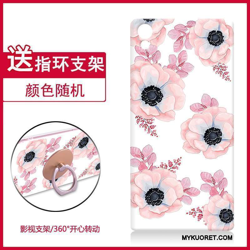 Kuori Sony Xperia Z5 Pehmeä Neste Kova Jauhe, Kotelo Sony Xperia Z5 Kohokuviointi Trendi Puhelimen Kuoret