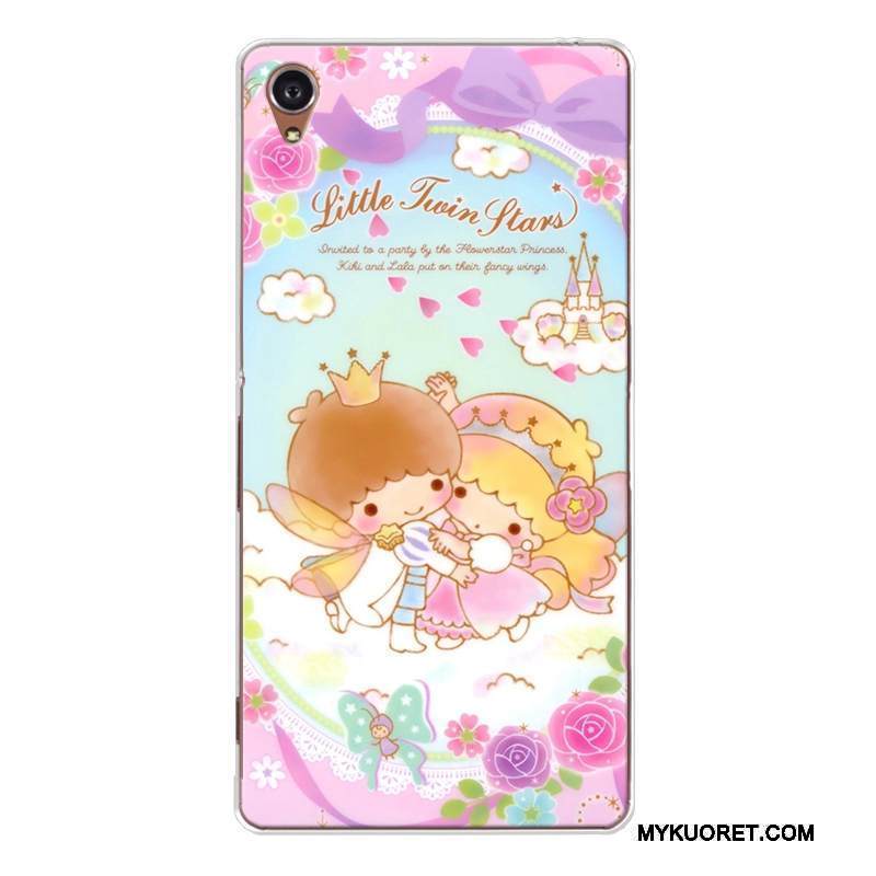 Kuori Sony Xperia Z5 Pehmeä Neste Murtumaton Jauhe, Kotelo Sony Xperia Z5 Sarjakuva Puhelimen Kuoret