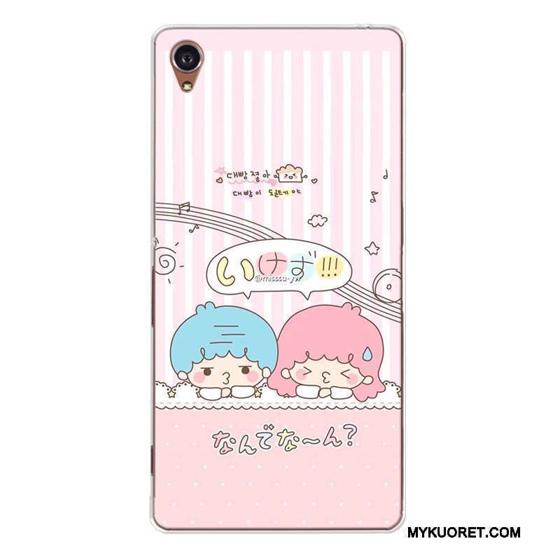 Kuori Sony Xperia Z5 Pehmeä Neste Murtumaton Jauhe, Kotelo Sony Xperia Z5 Sarjakuva Puhelimen Kuoret