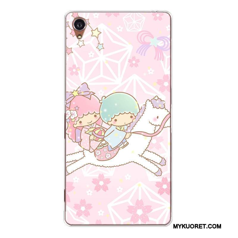 Kuori Sony Xperia Z5 Pehmeä Neste Murtumaton Jauhe, Kotelo Sony Xperia Z5 Sarjakuva Puhelimen Kuoret