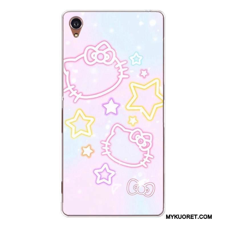 Kuori Sony Xperia Z5 Pehmeä Neste Murtumaton Jauhe, Kotelo Sony Xperia Z5 Sarjakuva Puhelimen Kuoret