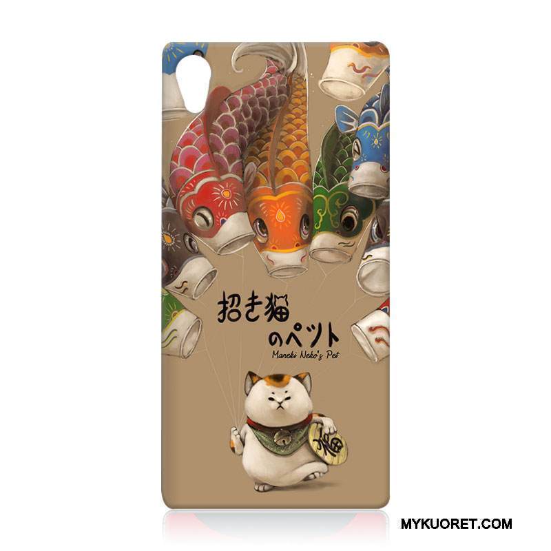 Kuori Sony Xperia Z5 Pehmeä Neste Murtumaton Kova, Kotelo Sony Xperia Z5 Monivärinen Puhelimen Kuoret