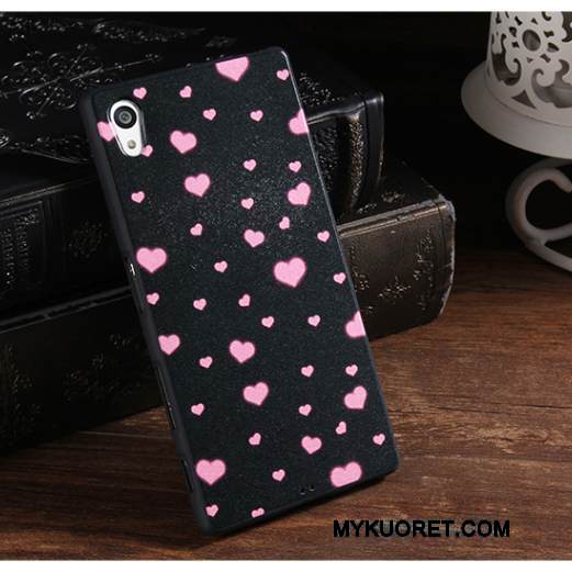 Kuori Sony Xperia Z5 Sarjakuva Murtumaton Trendi, Kotelo Sony Xperia Z5 Pehmeä Neste Violetti