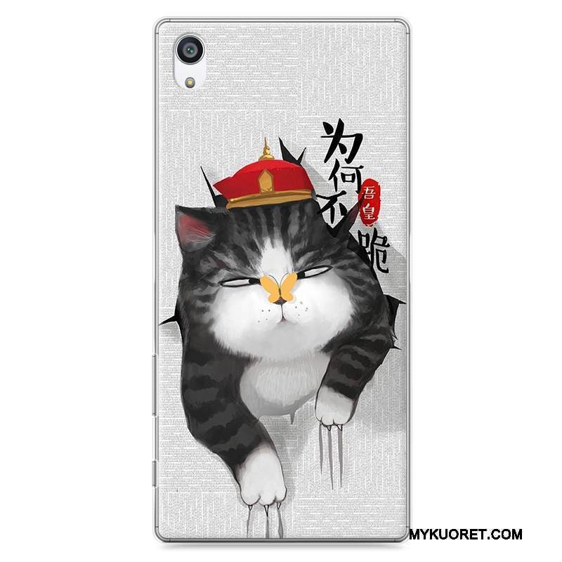 Kuori Sony Xperia Z5 Sarjakuva Puhelimen Kuoret Kova, Kotelo Sony Xperia Z5 Suojaus Sininen