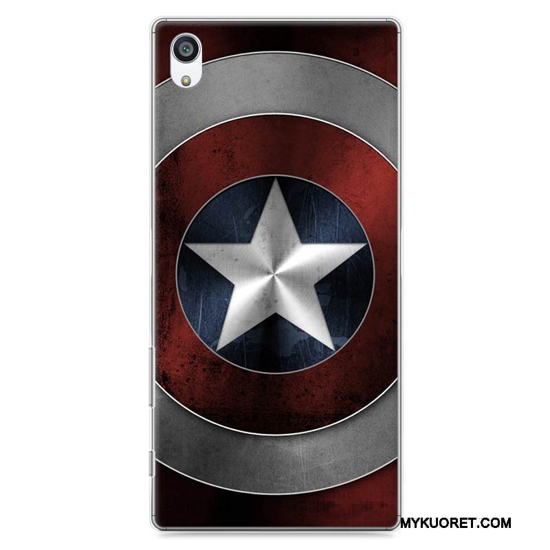 Kuori Sony Xperia Z5 Sarjakuva Puhelimen Kuoret Kova, Kotelo Sony Xperia Z5 Suojaus Sininen