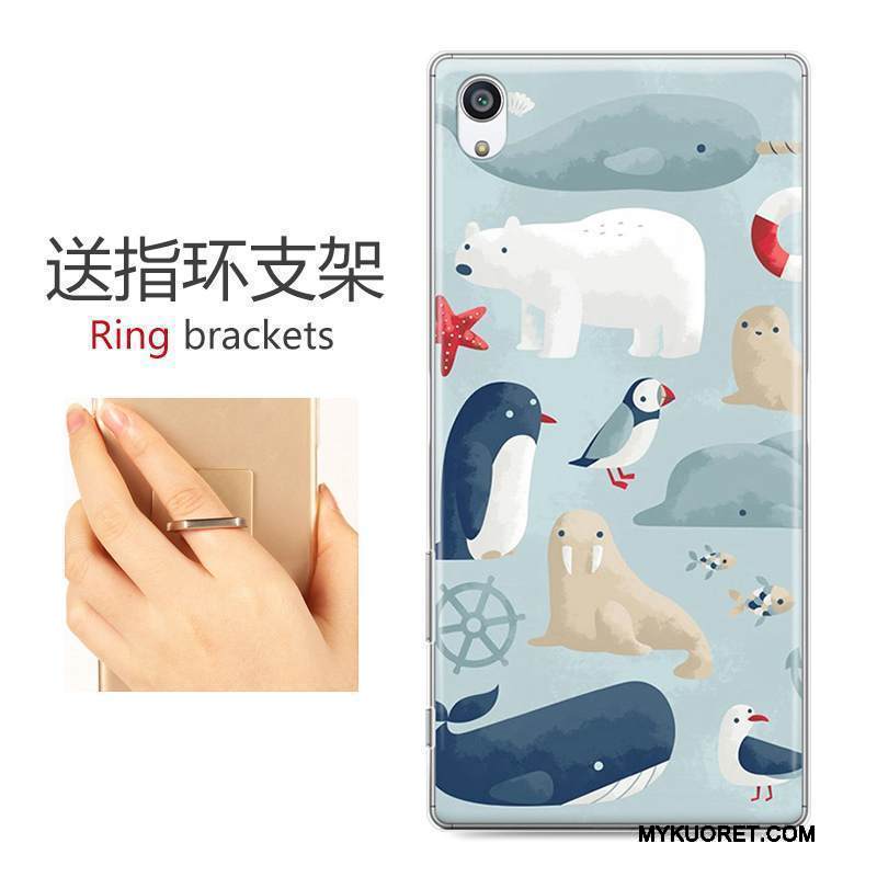 Kuori Sony Xperia Z5 Sarjakuva Puhelimen Kuoret Oranssi, Kotelo Sony Xperia Z5 Maalaus Kova