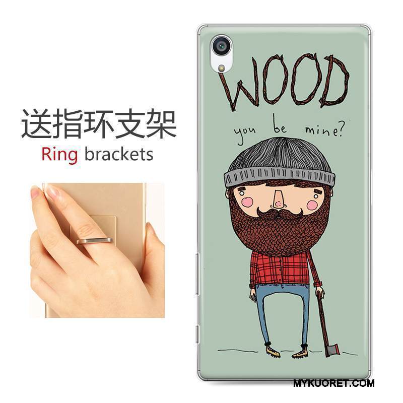 Kuori Sony Xperia Z5 Sarjakuva Puhelimen Kuoret Oranssi, Kotelo Sony Xperia Z5 Maalaus Kova