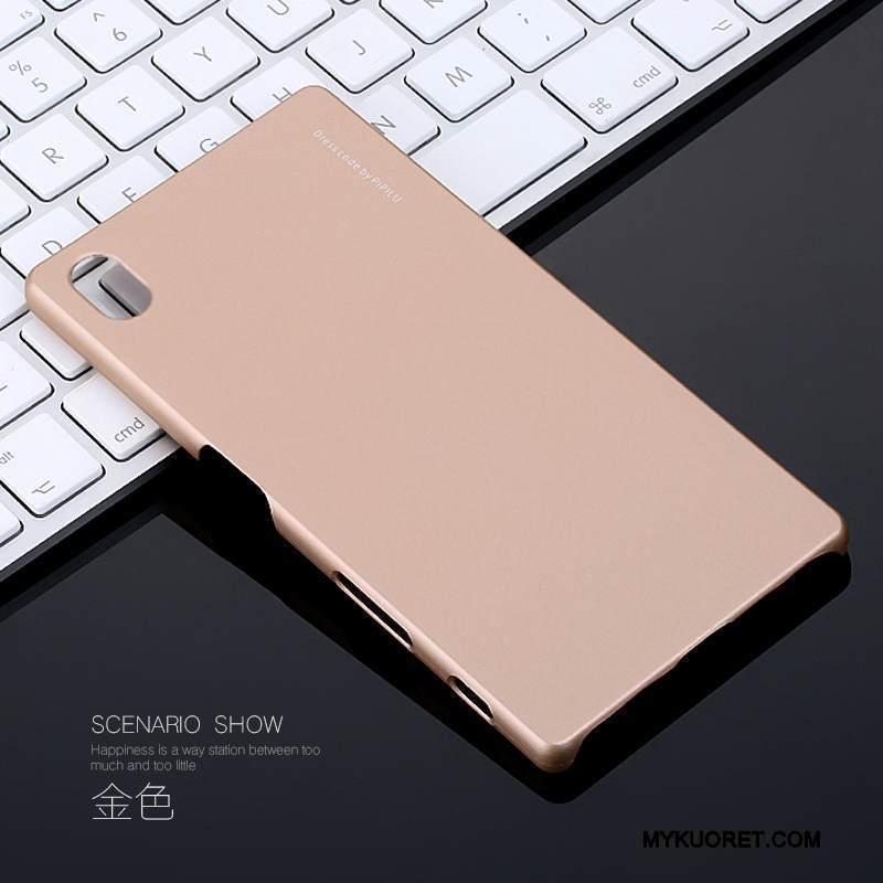 Kuori Sony Xperia Z5 Suojaus Pesty Suede Ohut, Kotelo Sony Xperia Z5 Puhelimen Kuoret Ultra