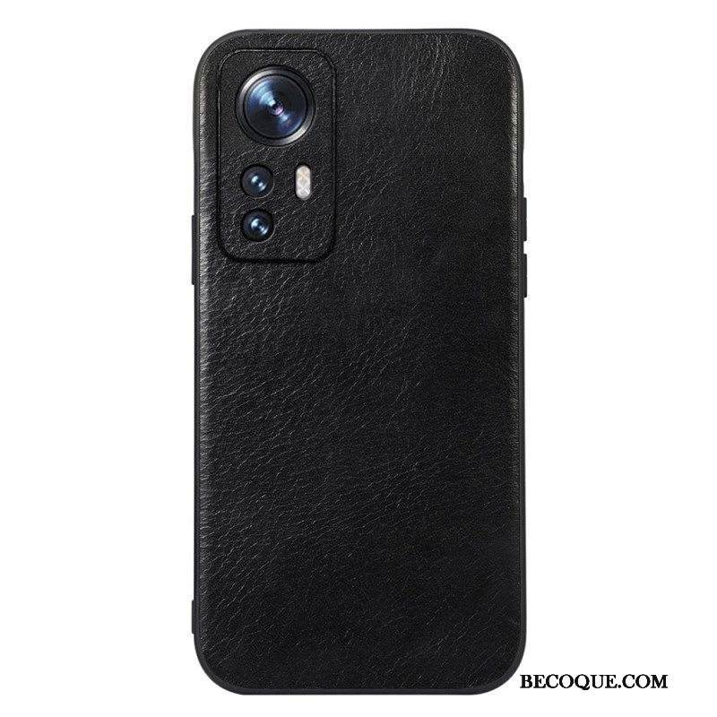 Kuori Xiaomi 12 / 12X Aitoa Nahkaa