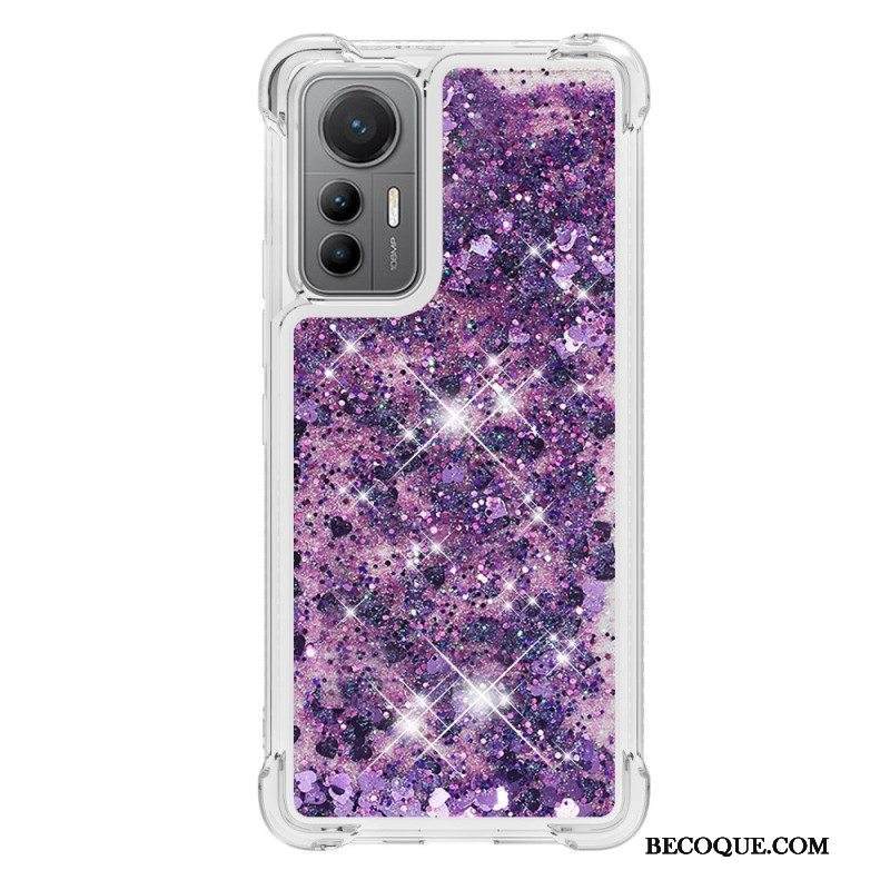 Kuori Xiaomi 12 Lite Värikkäitä Paljetteja