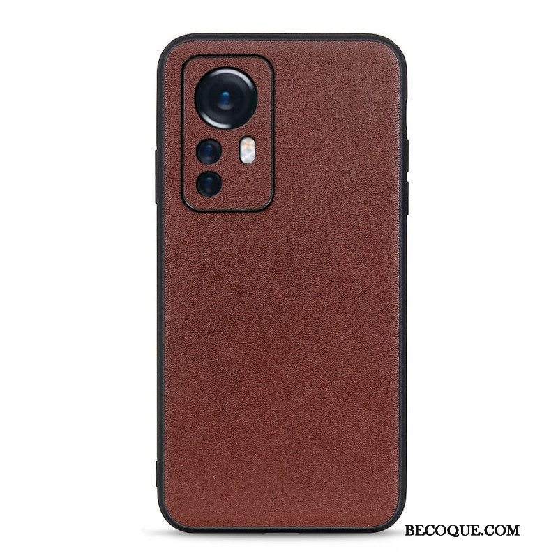 Kuori Xiaomi 12 Pro Aitoa Nahkaa