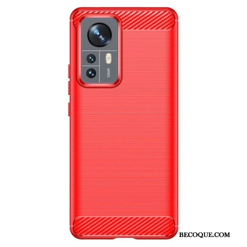 Kuori Xiaomi 12 Pro Harjattua Hiilikuitua