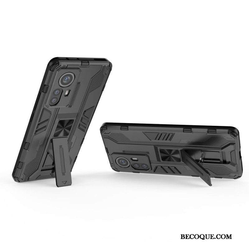 Kuori Xiaomi 12 Pro Pysty- Ja Vaakasuuntainen Irrotettava Tuki