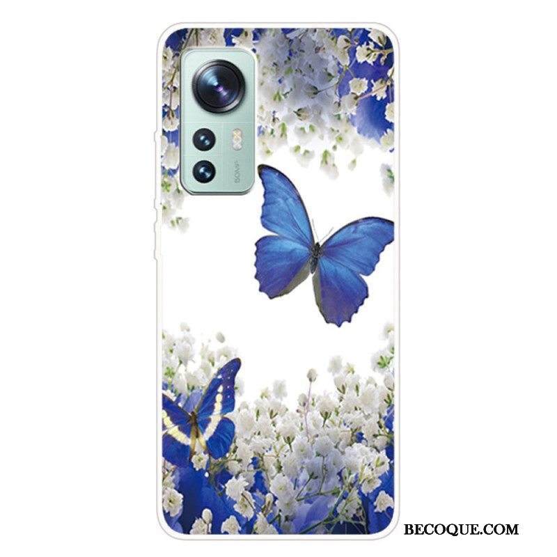 Kuori Xiaomi 12 Pro Silikoniperhoset