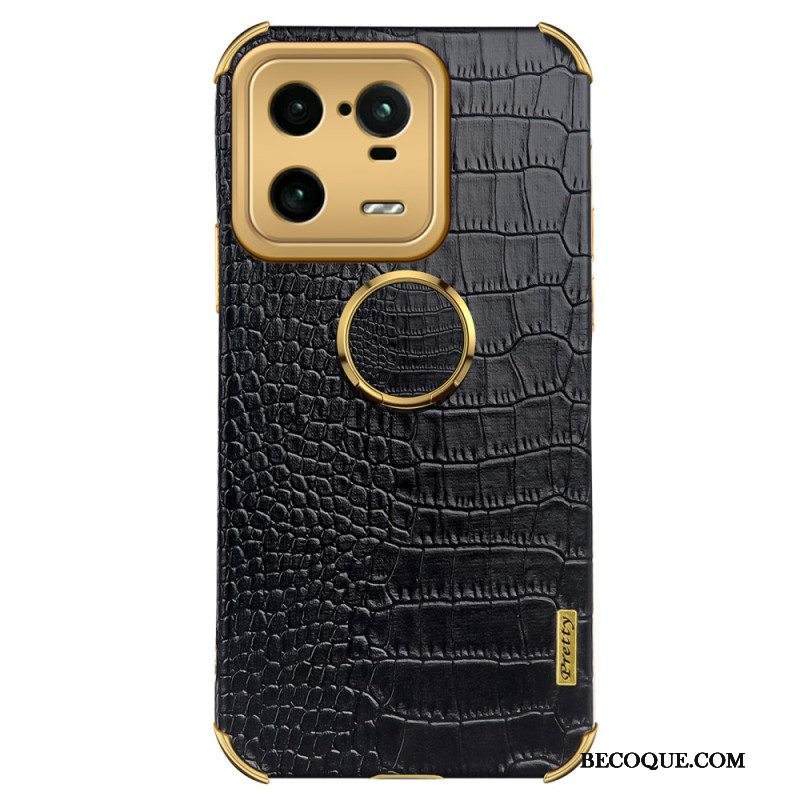 Kuori Xiaomi 13 Pro Krokotiiliefekti Renkaalla