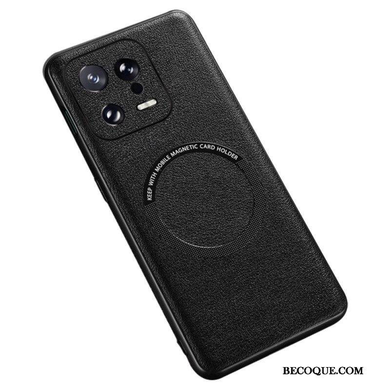 Kuori Xiaomi 13 Pro Nahkatyylinen Magsafe-yhteensopiva