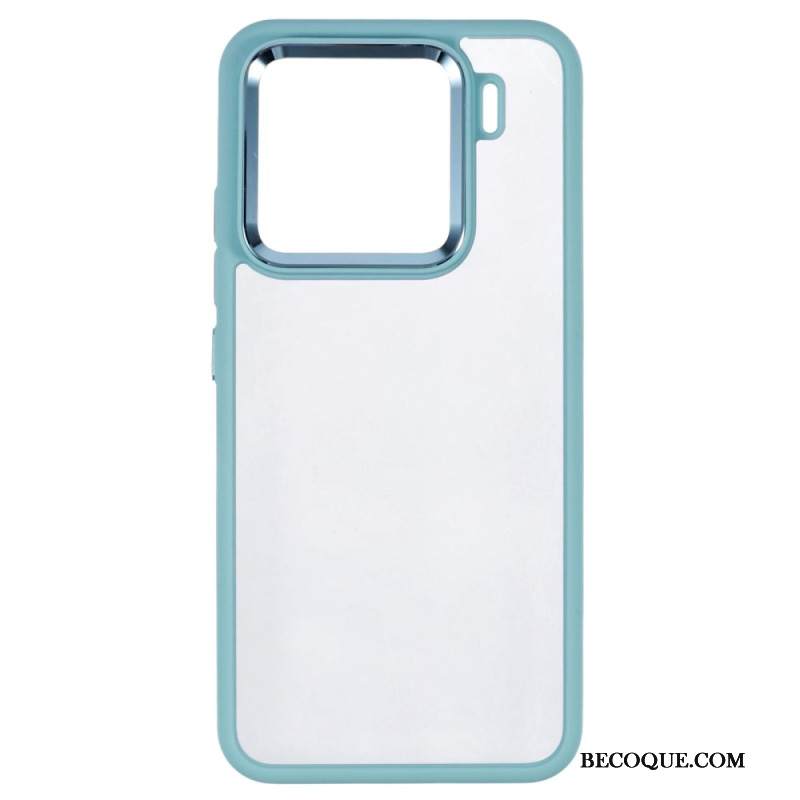 Kuori Xiaomi 15 Läpinäkyvä Silikonireuna Suojakuori