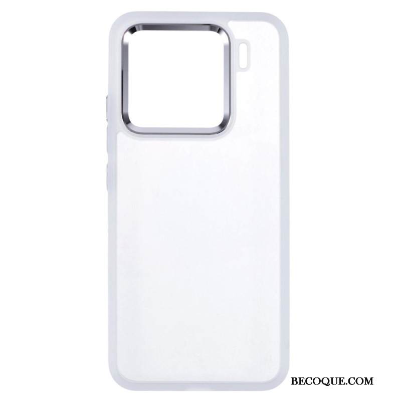 Kuori Xiaomi 15 Läpinäkyvä Silikonireuna Suojakuori