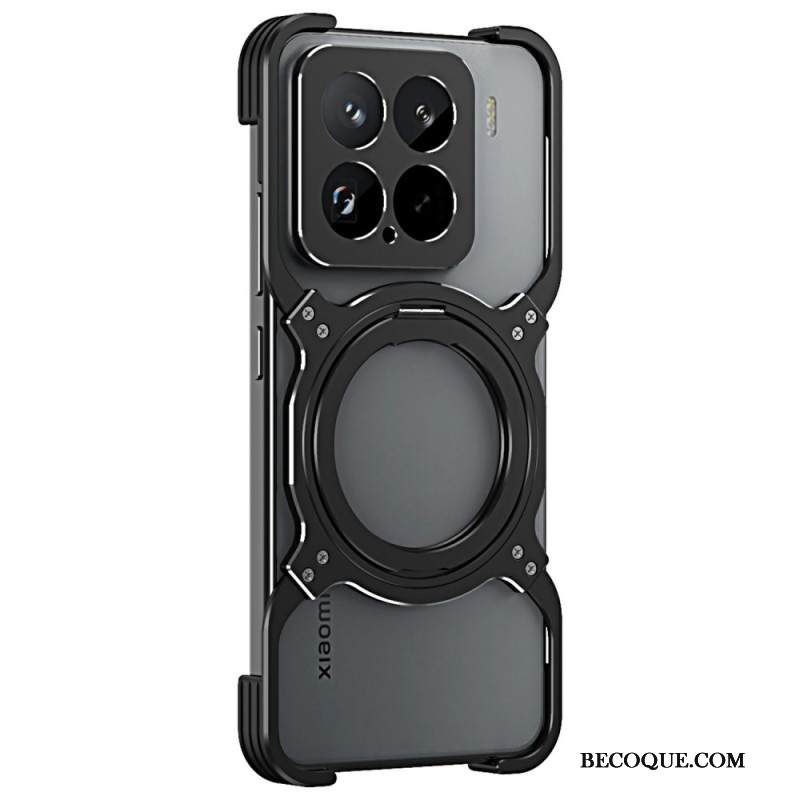 Kuori Xiaomi 15 Metallinen Jalusta Ja Puskuri